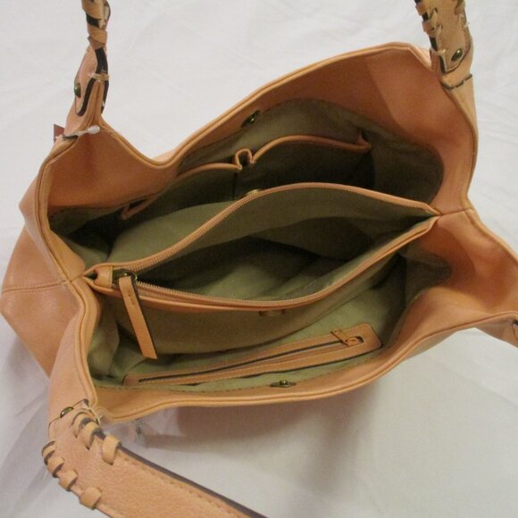 ROSETTI FAUX LEATHER EMBELLISHED HOBO SYLE HANDBAG/SHOULDER BAG - Picture 11 of 16